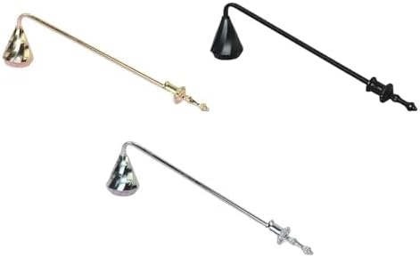 Golden Metal Candle Snuffer 2Pcs Set
