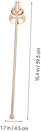 Cabilock Candle Snuffer with Long Handle for Safe Flame Extinguishing
