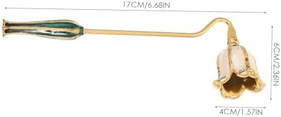 Zerodeko Candle Snuffer with Enamel Finish