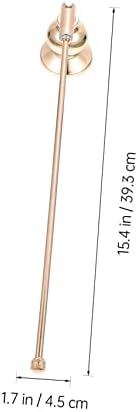 RORPOIR Candle Snuffer Elegant Bell Design Long Handle