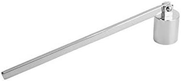Cyrank Silver Candle Snuffer with Long Handle