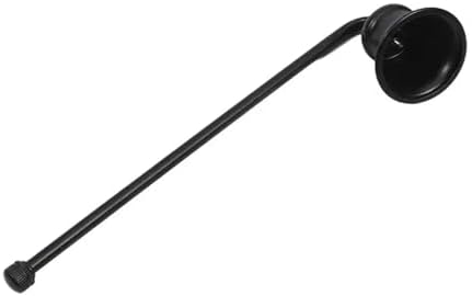 10Pcs Bell-Shaped Candle Snuffer Tool Set Black