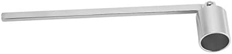 Cyrank Silver Candle Snuffer with Long Handle