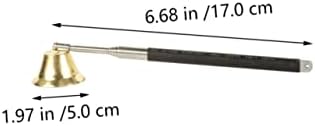 1 Piece Candle Snuffer with Long Flexible Alloy Handle