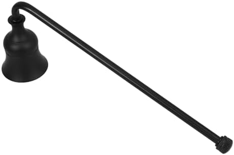 1pc Candle Snuffer Tool with Long Handle Black Design
