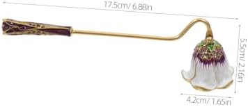 Unique Rhinestone Candle Snuffer Flame Extinguisher for Scented Aromatherapy Candles Lightweight Design