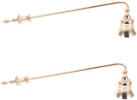 2pcs Candle Snuffer with Antique Design for Wick Extinguishing