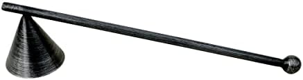 Living Ideas Handmade Metal Candle Snuffer - Wrought Iron Black Finish
