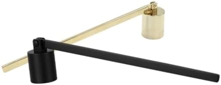 Cabilock 2 Pcs Stainless Steel Candle Snuffer with Rotating Head