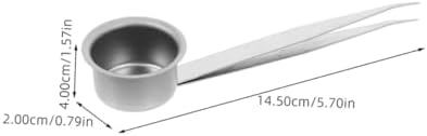 STOBAZA 2Pcs Iron Candle Snuffer with Flame Handle