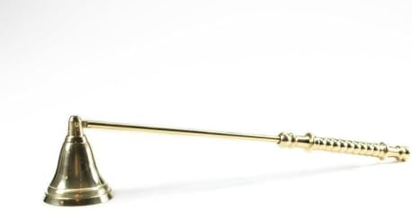 Hand Crafted Brass Candle Snuffer with Spiral Handle