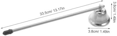 Zerodeko 3pcs Candle Wick Snuffer with Long Handle