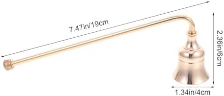 Cabilock Vintage Candle Snuffer with Long Handle