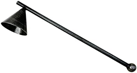 Living Ideas Handmade Metal Candle Snuffer - Wrought Iron Black Finish