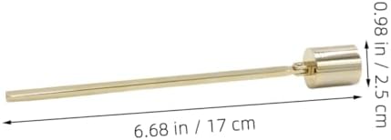 2 Pcs Stainless Steel Candle Snuffer with Ergonomic Grip