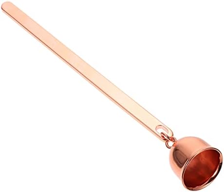 Stainless Steel Candle Snuffer with Long Handle Bell Shape Wick Cover