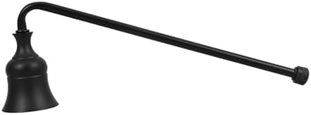 1pc Candle Snuffer Tool with Long Handle Black Design