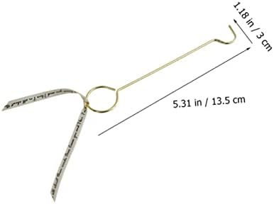 STOBAZA 2Pcs Candle Wick Snuffer Hooks for Aromatherapy and Tea Light Candles