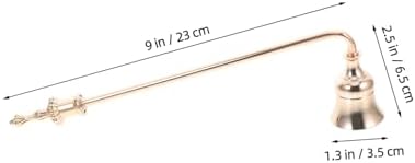 3pcs Aluminium Candle Snuffer Extinguisher Handle Set