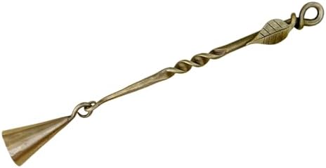 Living Ideas Hand Forged Leaf Candle Snuffer