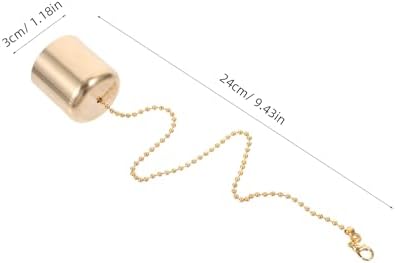 Zerodeko 4Pcs Brass Candle Snuffers Set