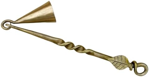 Living Ideas Hand Forged Leaf Candle Snuffer