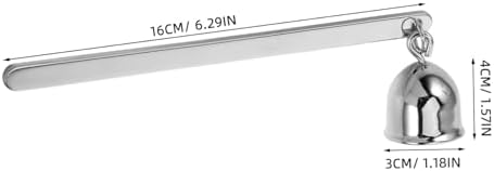 Zerodeko Candle Snuffer Handle Stainless Steel
