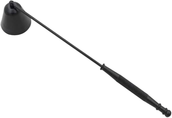 Gold Metal Candle Snuffer with Long Handle