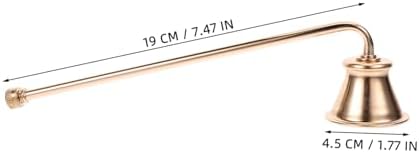 Candle Extinguisher with Long Handle and Sturdy Wick Snuffer for Home Use