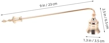 3pcs Candle Snuffer Tool with Metal Construction for Easy Flame Extinguishing