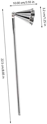Happyyami Creative Candle Snuffer Stainless Steel Extinguisher for Deep Jar Candles