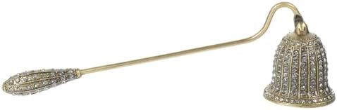 Vintage Rhinestone Candle Snuffer with Long Handle