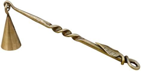 Living Ideas Hand Forged Leaf Candle Snuffer