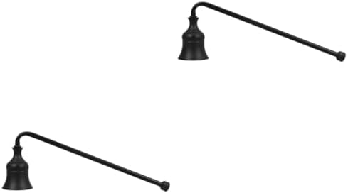 STOBAZA 2pcs Metal Candle Snuffer Covers