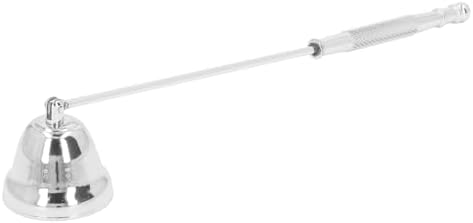 Zerodis Candle Snuffer 2PCS with Long Handle Silver