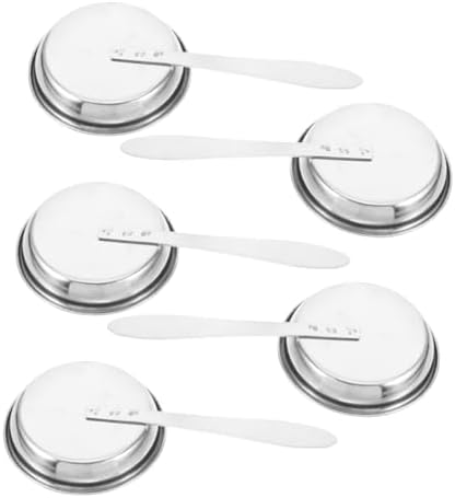 DECHOUS 5pcs Stainless Steel Candle Snuffer Set