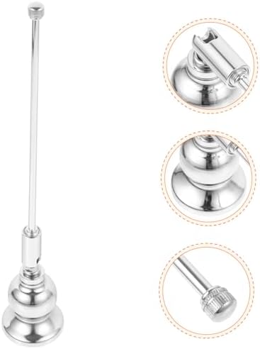 STOBAZA 2pcs Portable Candle Snuffer with Long Handle and Bell Design