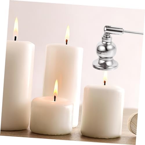STOBAZA 3pcs Long Handle Candle Snuffer for Scented and Tea Light Candles