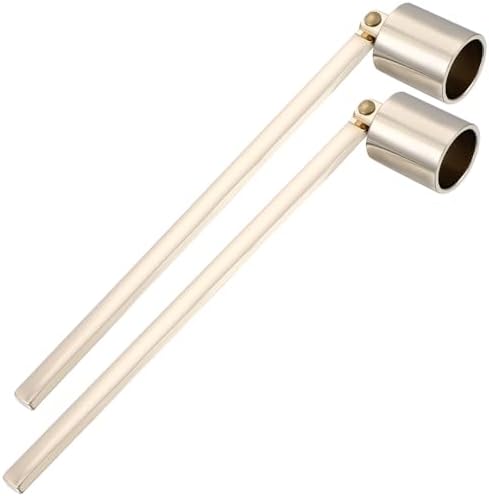 2pc Candle Snuffer Handle with Ergonomic Design for Scented Candles