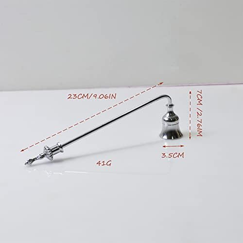 NF Candle Snuffer Silver Flame Extinguisher