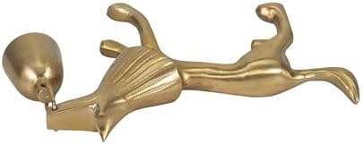 Sagebrook Home Gold Lion Candle Snuffer 9 Inch