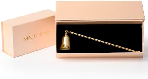 Minky Handy Brass Candle Snuffer - Gold Finish