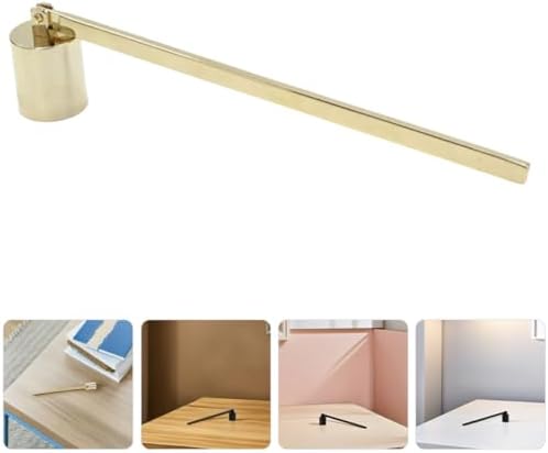 Zerodeko 2Pcs Stainless Steel Candle Snuffer Long Handle