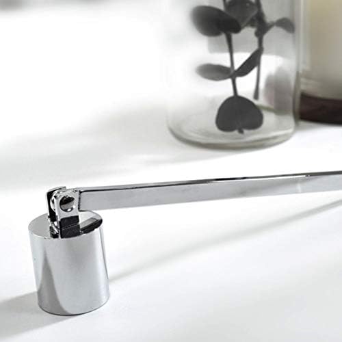 Stainless Steel Candle Snuffer with Long Handle Silver