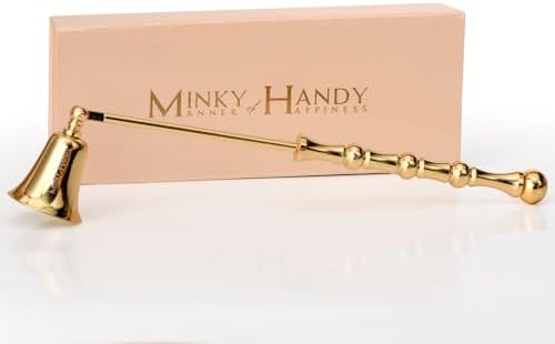 Luxury Brass Candle Snuffer - Gold Finish