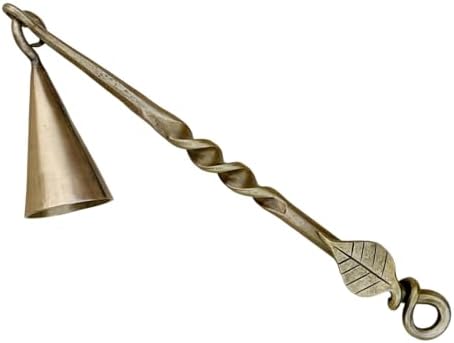 Living Ideas Hand Forged Leaf Candle Snuffer