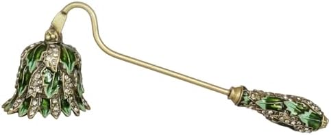 Elegant Candle Snuffer with Long Handle Green