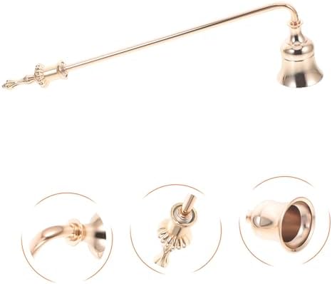 2pcs Candle Snuffer with Antique Design for Wick Extinguishing