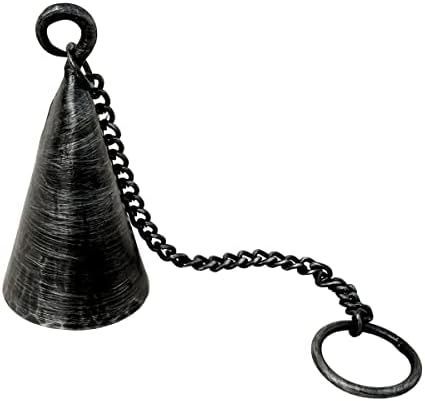 Living Ideas Iron Candle Snuffer Hand Forged Blacksmith Finish Rustic Style