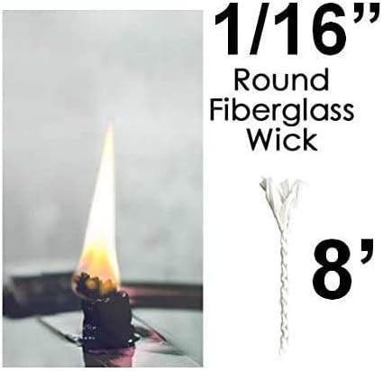 116 Inch by 8 Foot Round Fiberglass Wick Replacement